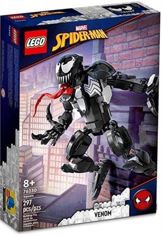LEGO Marvel Venom Figure, 76230 Fully Articulated Super Villain Action Toy