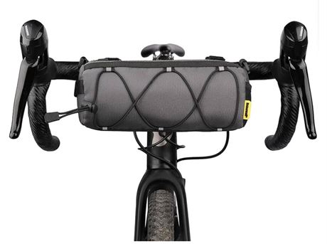 Rhinowalk Bike Handlebar Bag, Bicycle Front Bag Frame Storage Roll Bag Mountain