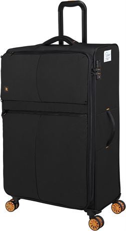 it luggage Lykke 32" Softside Checked 8 Wheel Spinner, Black, Black, 32", It Lug