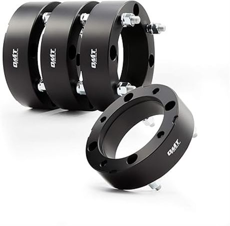 Orion Motor Tech OMT 4x156 ATV Wheel Spacers 2 inch Black Wheel Spacer Kit Compa