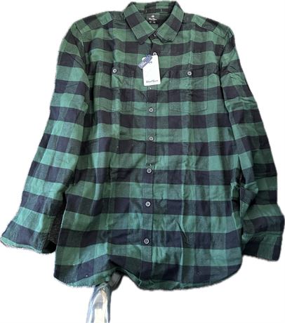 XLT, XLTWindRiver Men’s classics fit flannel button down shirts size XLT