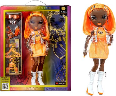 Rainbow High Michelle- Orange Fashion Doll