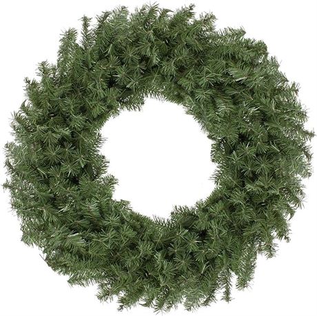 24" Canadian Pine Artificial Christmas Wreath