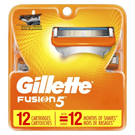 Gillette Fusion5 Men S Razor Blade Refills 12 Count