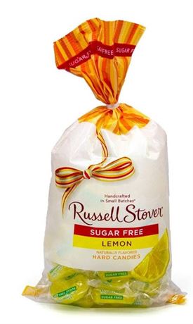 Sugar Free Russell Stover Lemon Sour Wedges, 12 oz. Bag
