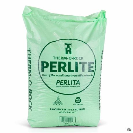 2 Cubic Ft (56.63L) - Therm-O-Rock Perlite in Poly Bag