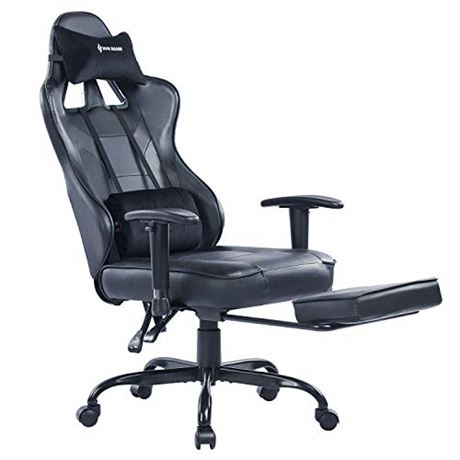 VON RACER Massage Gaming Chair - High Back Racing PC Computer Desk Office Chair