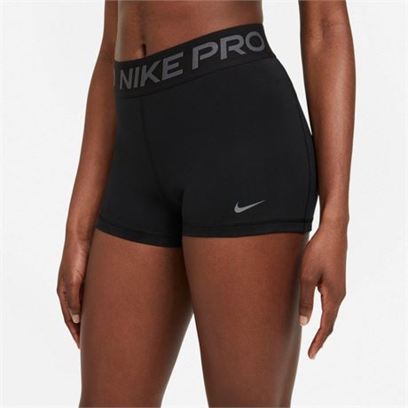 MEDIUM - Nike Womens Pro 365 3 Shorts Black/Iron Grey