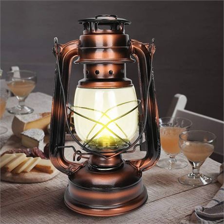 Vintage Kerosene Lamp, Retro Oil Lamps for Indoor and Outdoor, Hanging Oil