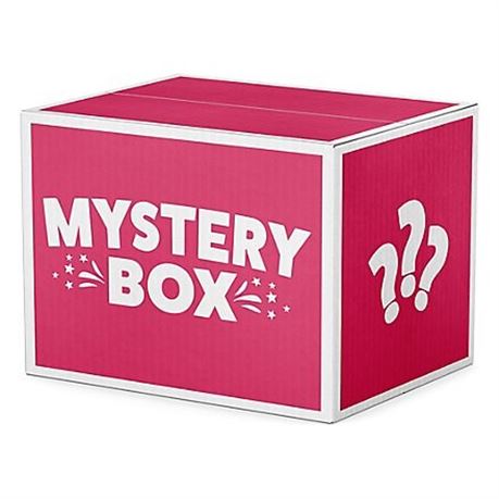 Mystery Box Items Worth $1095+, 18" x 16" box...........