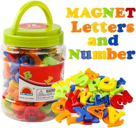 Magnetic Letters Numbers Alphabet
