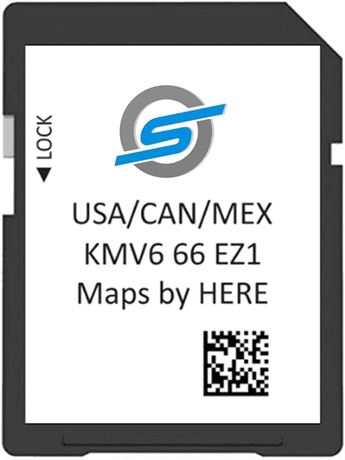 2023 Latest Navigation SD Card Map KMV6 66 EZ1 USA/CAN/MEX Only Fits 2024 CX-90