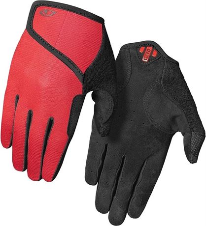 Giro DND Jr II Youth Mountain Cycling Gloves - Bright Red (2022) - Large
