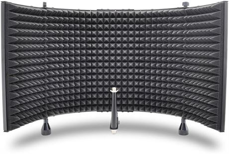 Pyle Studio Microphone Foam Shield Soundproofing Acoustic Panel Soundproof Filte