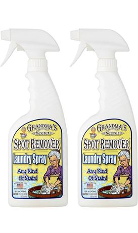 Grandma's Secret 7001 Spot Remover Laundry Spray, 2 Pack, 32 Oz