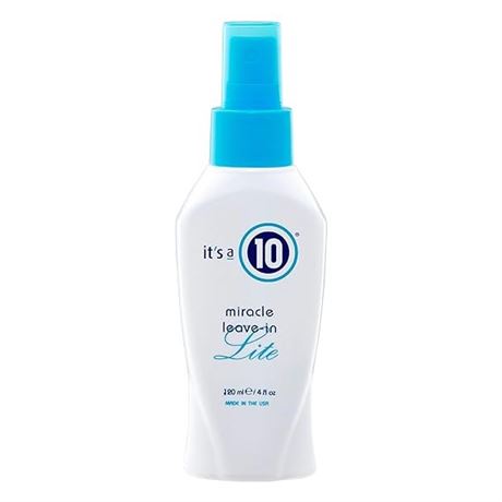 It's a 10 Haircare Miracle Leave-In Lite 4, fl. oz. (Pack of 1)