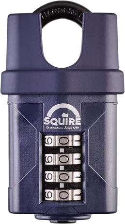 Squire Locks CP50CS Heavy Duty Recordable Combination Padlock