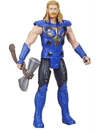 Marvel Marvel Avengers Titan Hero Series Thor Toy, 12-Inch-Scale Thor: Love and