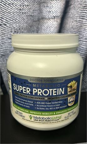 METABOLIC LIVING Metabolic Super Protein - Vanilla Cream