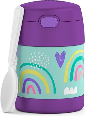 THERMOS FUNTAINER 10 Ounce Stainless Steel Vacuum Insulated Kids Food Jar