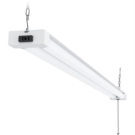 4 FT - Sunco Lighting LED Utility Shop Light, Linkable Integrated Fixture, 40W=2