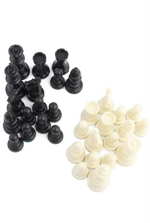 Staunton Tournament Chess Pieces, Triple Weighted
