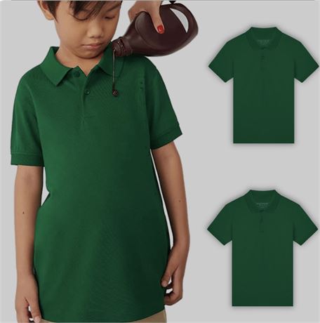 Size-10-11, the Good day Lab Polo shirt, green