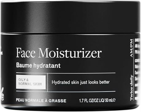 Lumin - Daily Face Moisturizer for Men - with niacinamide, Mens Face Lotion, Men