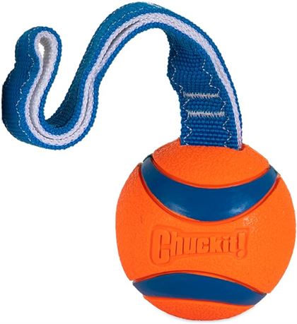 LARGE - Chuckit Ultra Tug Dog Toy, Large Fetch and Dog Ball Tug Toy for Dogs 60-