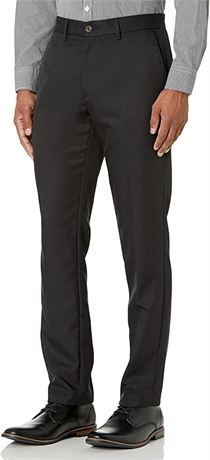 29W x 32L - Amazon Essentials Men's Slim-Fit Flat-Front Dress Pants