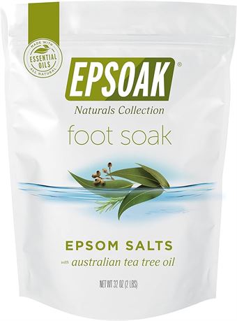 Epsoak Tea tree oil foot soak with epsoak epso...