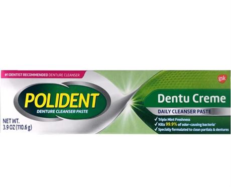 Polident Cream,Paste Dentu-Creme 3.90 oz