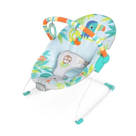 Bright Starts Baby Bouncer Soothing Vibrations Infant Seat 0-6 Months