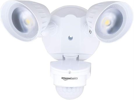 Amazon Basics 40W Waterproof LED Outdoor Motion Sensor Security Light with 2 Adj
