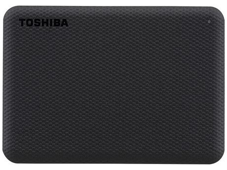 Toshiba Canvio Advance Portable External Hard Drive, 4TB, Black