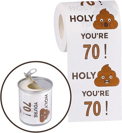 Happy 70th Birthday Gifts for Women and Men - 3-Ply ...