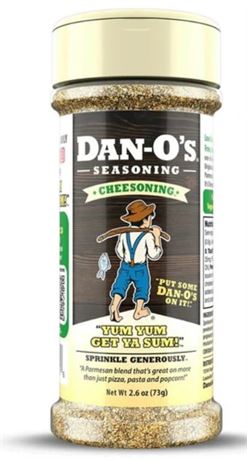 5 PACK Dan-O’s Cheesoning,Chipotle,Crunchy,Original,SPICY SEASONING