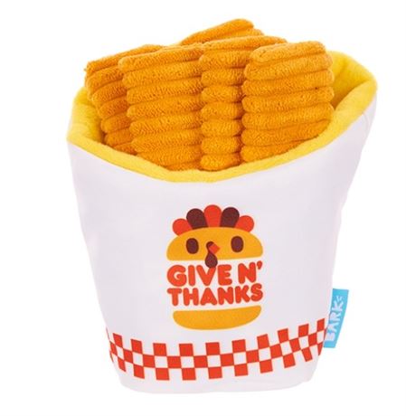 BARK BOX Squeak Potato Fries L,50+ lbs