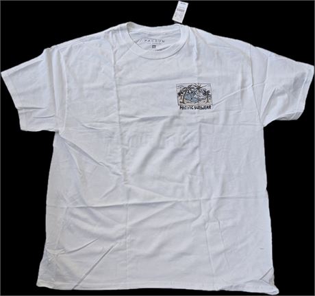 XLARGE - PacSun Natural Pacific Sunwear T-Shirt