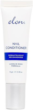 Elon Lanolin-Rich Nail Conditioner, Strengthens Nails & Protects Cuticles, Recommended by Dermatologists & Podiatrists (10g tube)