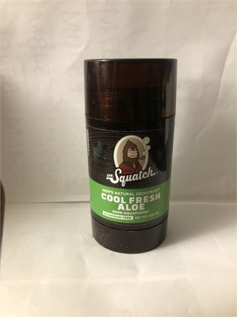 Dr. Squatch Natural Deodorant, Cool Fresh Aloe, 2.65 oz