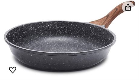 SENSARTE Nonstick Frying Pan Skillet, Swiss Granite Coating Omelette Pan, Health