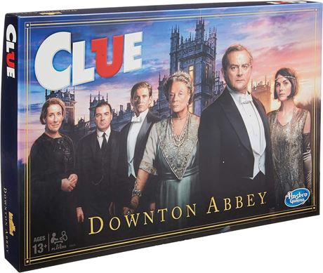 Hasbro Gaming Clue: Downton Abbey Edition Board Game for Kids Ages 13 & Up, Insp