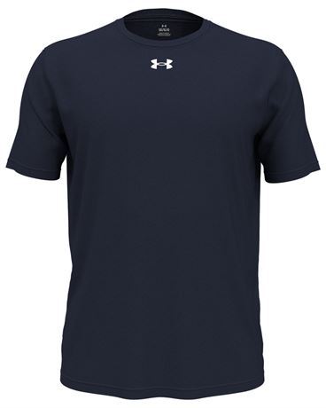 SIZE: 2XL Under Armour Team Tech T-Shirt-navy/white-2xl