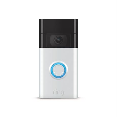 Ring Video Doorbell (2nd Gen) in Satin Nickel