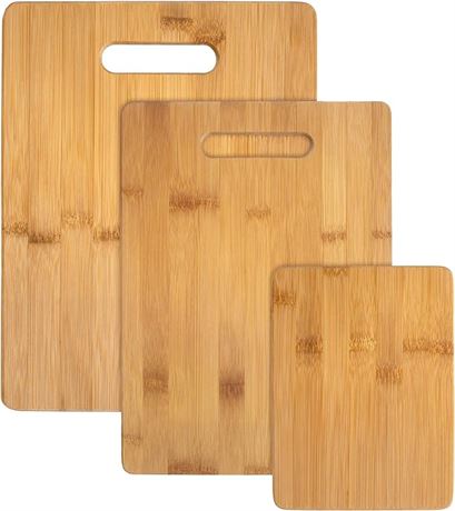 Totally Bamboo  3-Piece Cutting Board Set