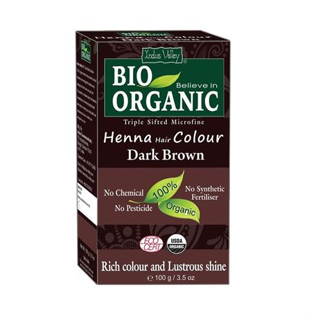 Henna for Hair (Organic Hair Color Dark Brown)