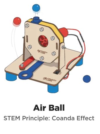 Crunch Labs by Mark Rober Airball Build Box Educational Engineering New