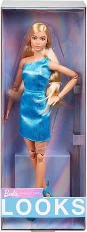 Barbie Looks Doll, Collectible No. 23 with Ash Blonde Hair and Modern Y2K