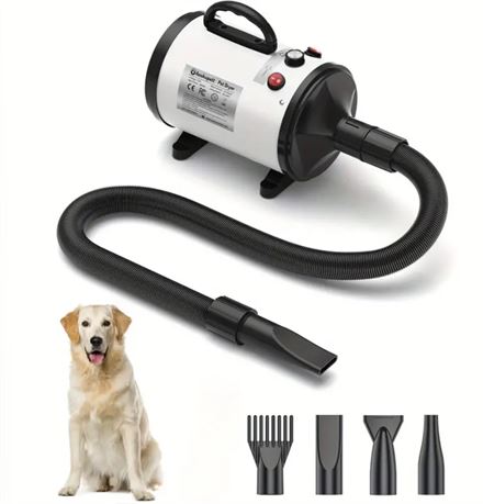 Aookupett Dog Dryer For Grooming Dog Blow Dryer, 2800w/3...